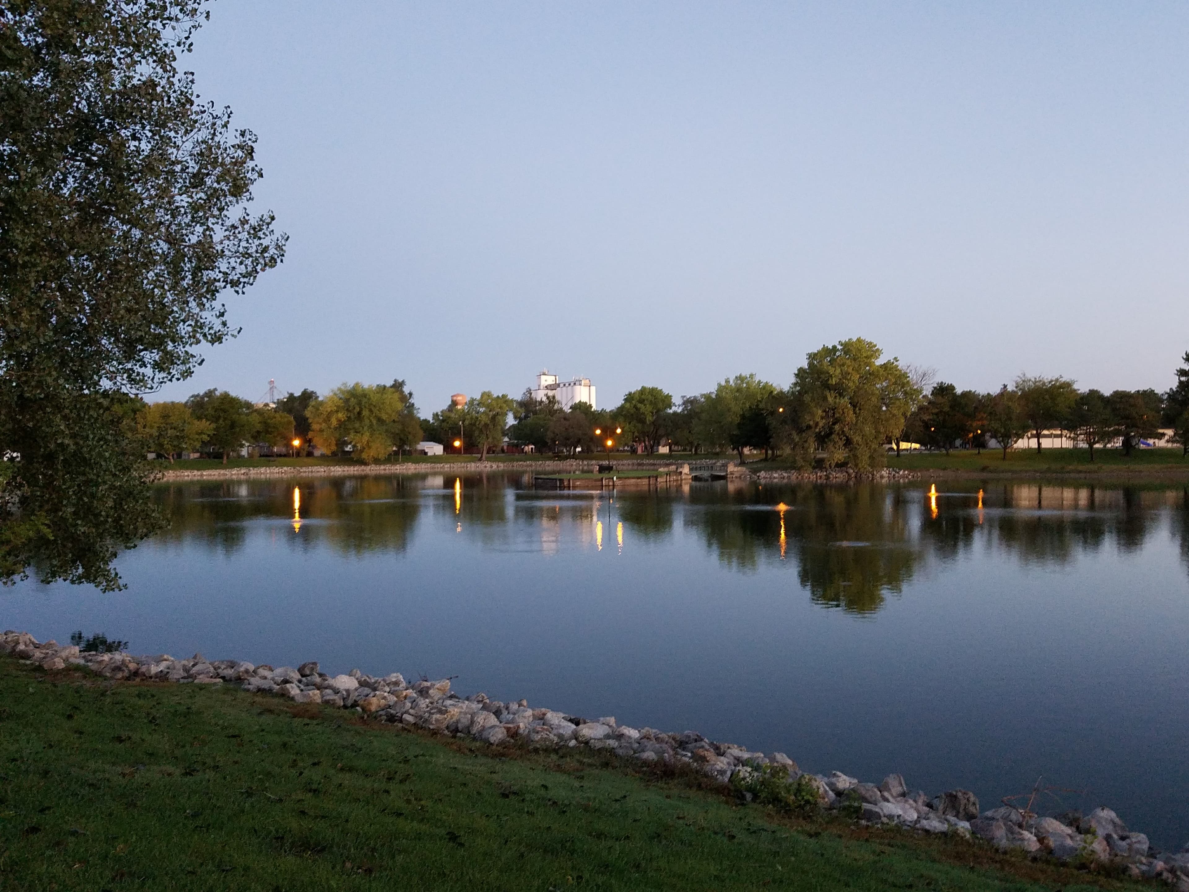 View across Sterling Lake