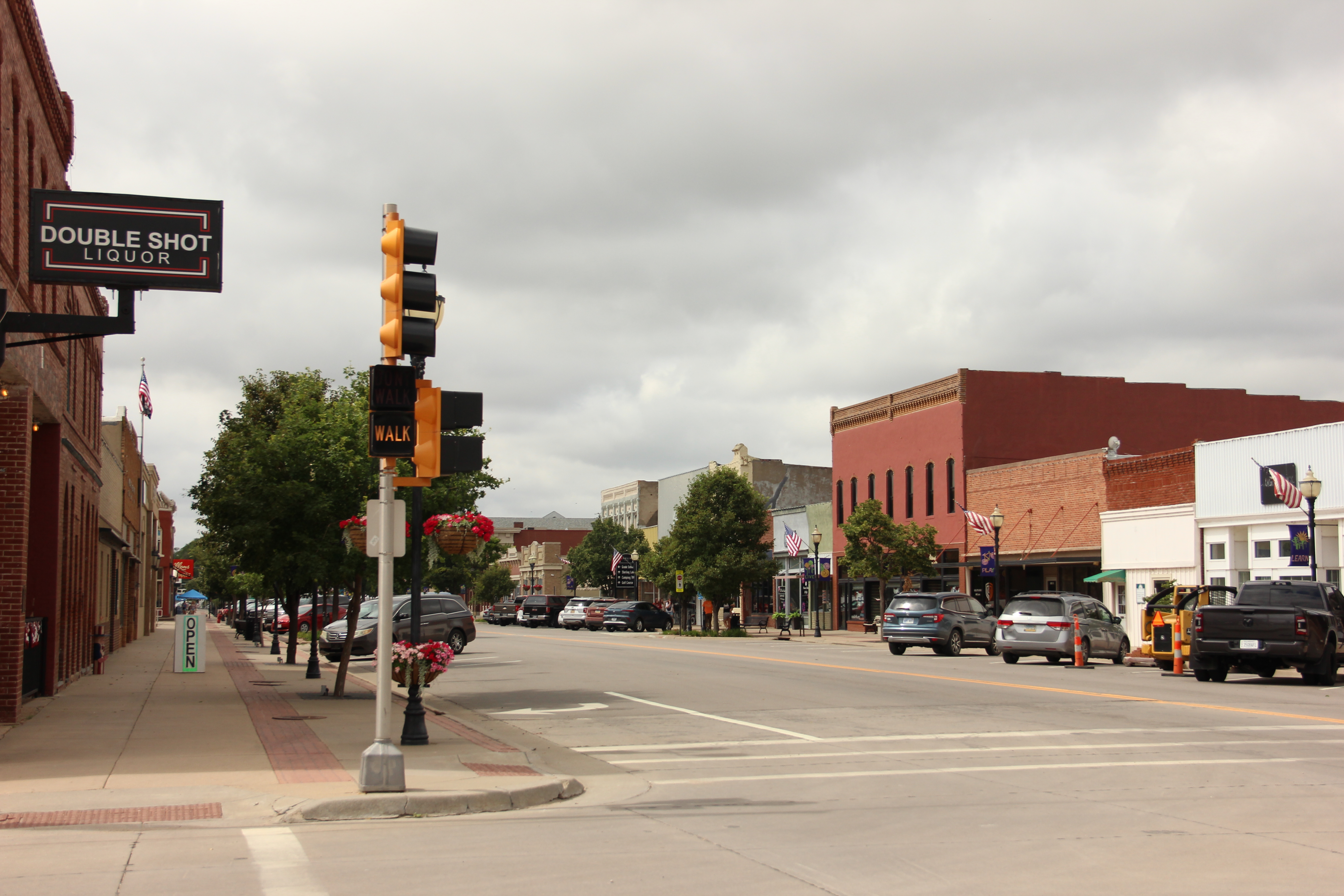Skyline view of Sterling showing town and surrounding neighborhoods